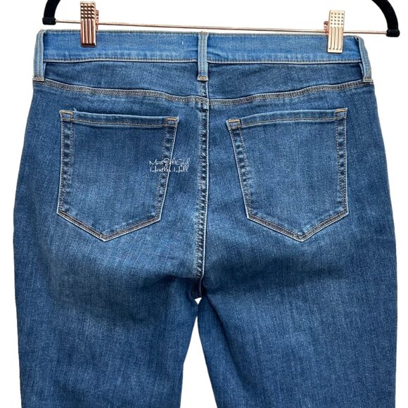 PacSun Two-Tone Colorblock High-Rise Ankle Style Jegging 28 - Picture 3 of 6